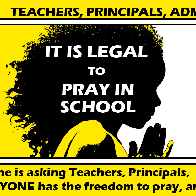 Legal to Pray in School Facebook Banner